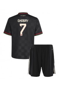 Bayern Munich Serge Gnabry #7 Babyklær Tredje Fotballdrakt til barn 2025-26 Korte ermer (+ Korte bukser)